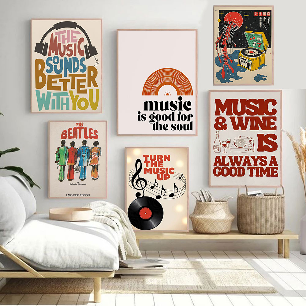 Home Office Quotes - Impressions sur toile avec citations sur