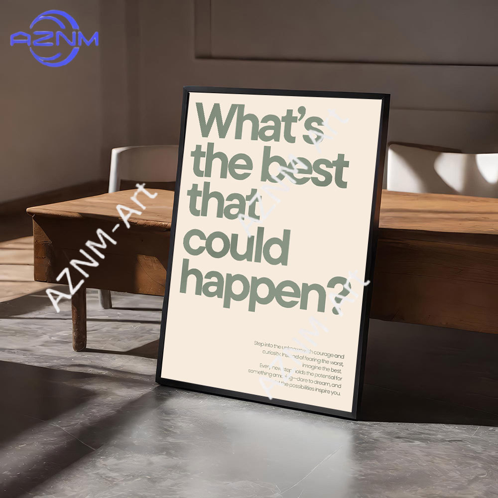 Home Office Quotes - Affiches d'art minimalistes avec citations inspirantes