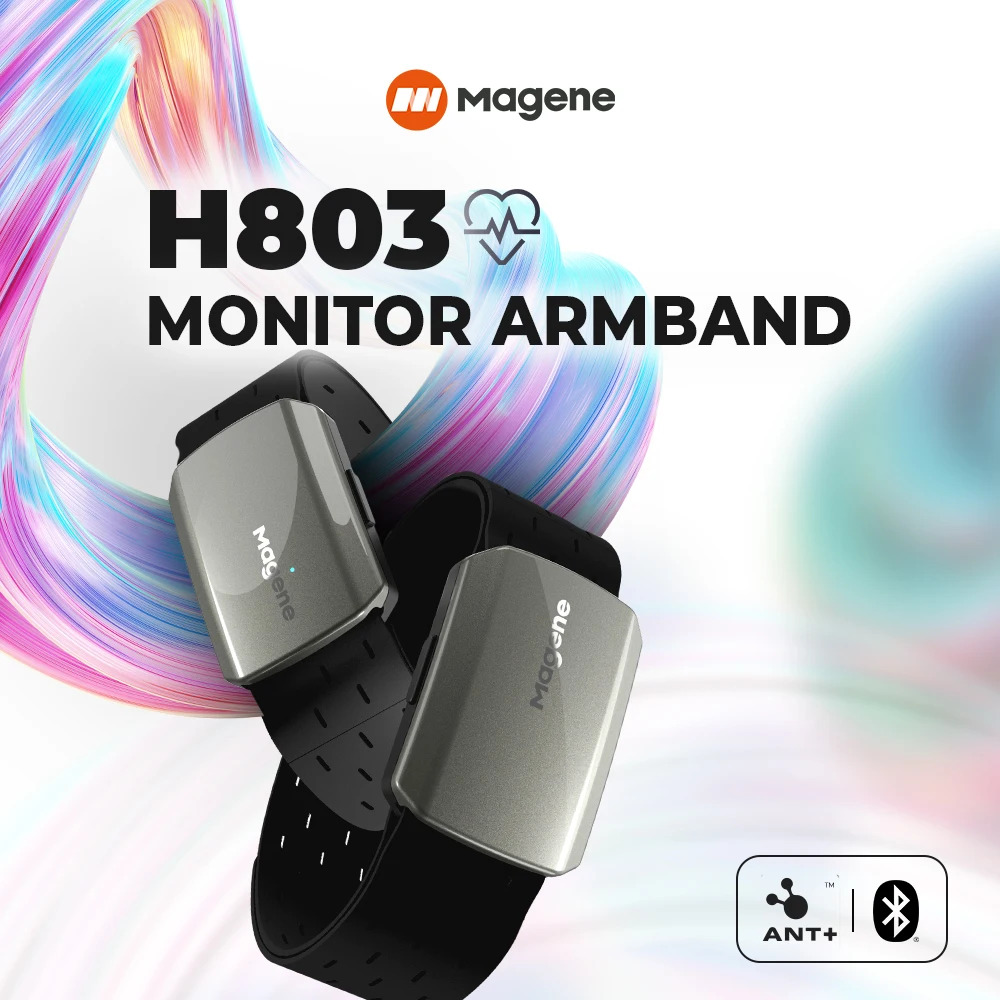 Monitor Arm Dual - Magene H803 brassard de fréquence cardiaque