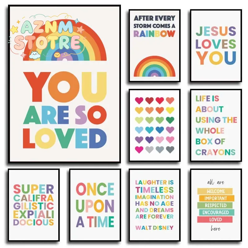 Home Office Quotes - Affiche de peinture sur toile avec