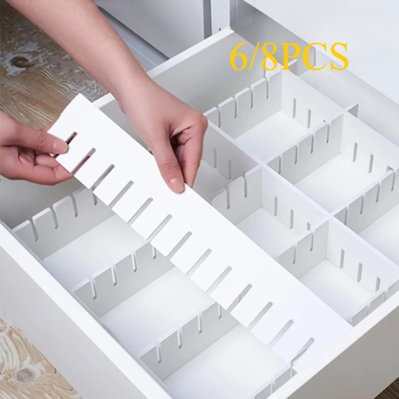 Home Office Desk With Drawers - Diviseur de tiroir en plastique épais,