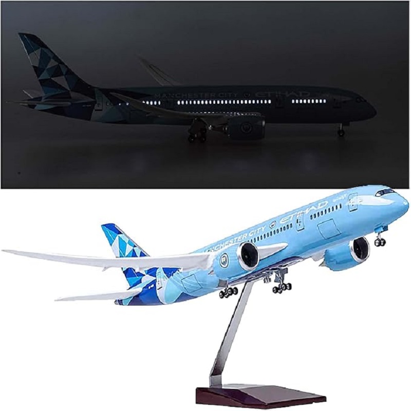 Home Office Pay - Modèle d'avion Etihad 787 à l'échelle
