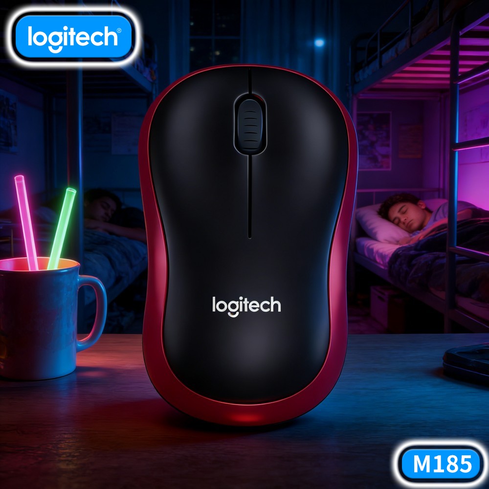 Home Office Pay - Souris optique sans fil Logitech M185