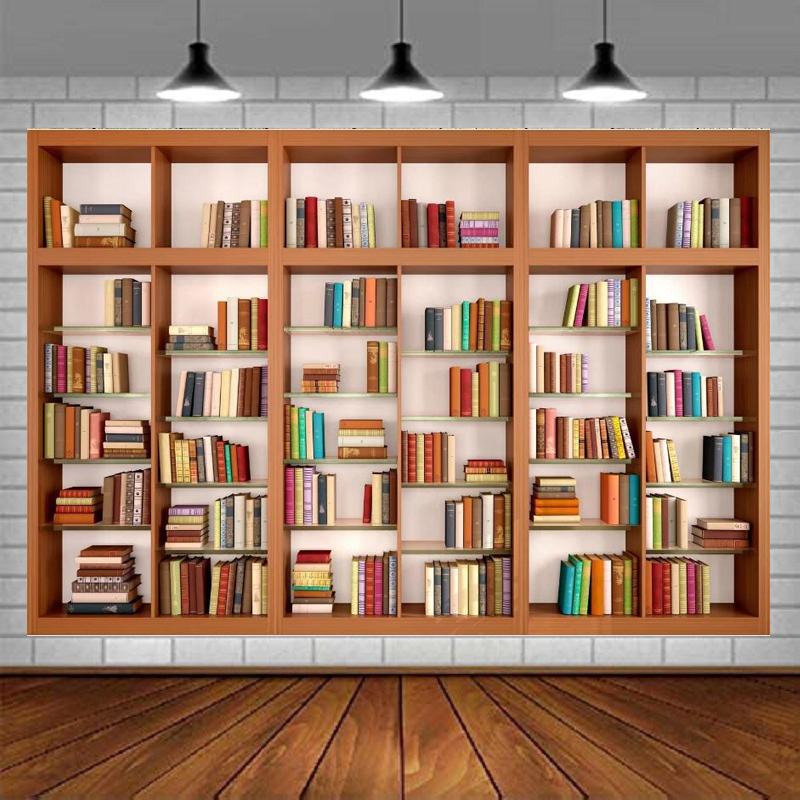 Home Office Background For Zoom - Toile de fond photographique moderne en