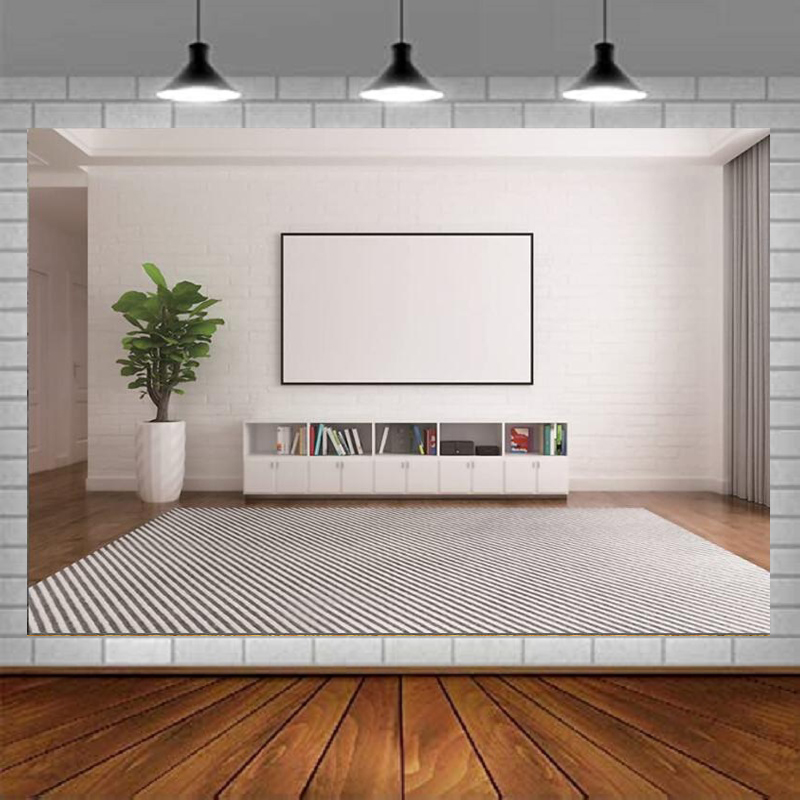 Home Office Background For Zoom - Toile de fond photographique pour conférences