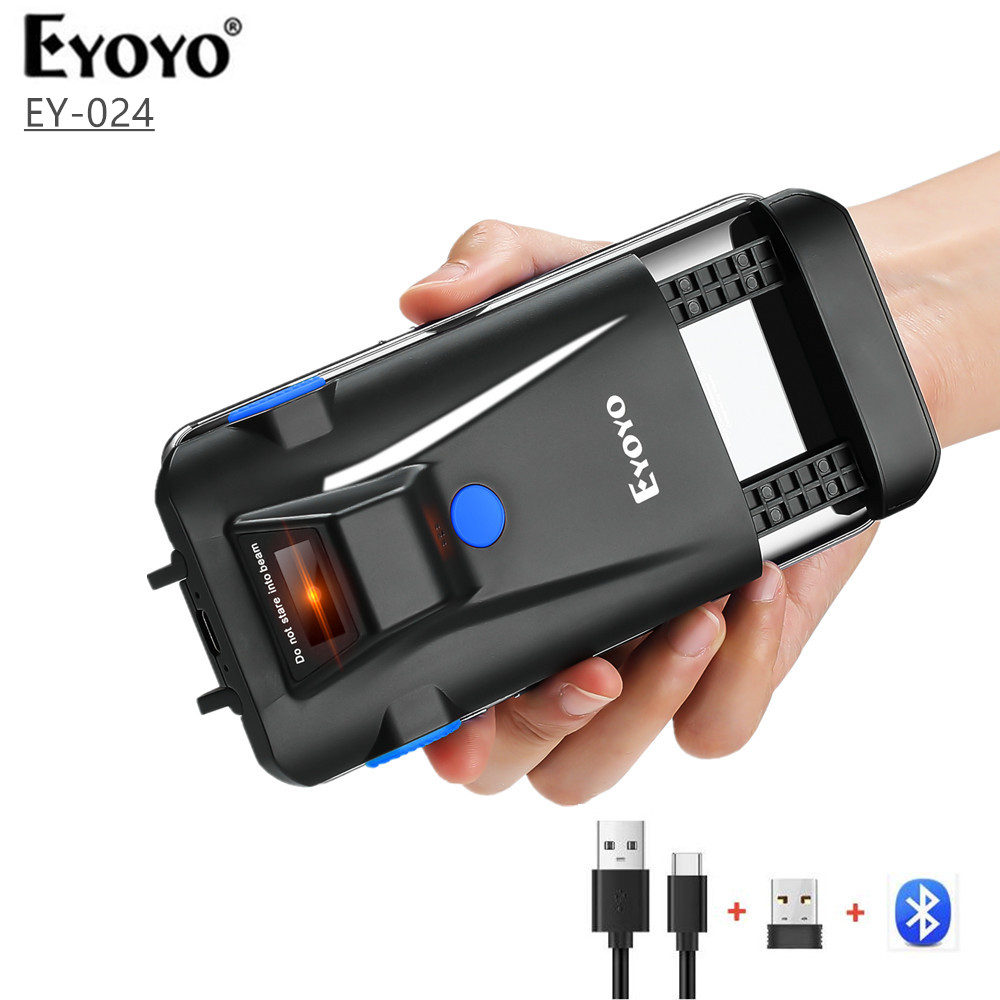 Document Scanner Portable - Eyoyo EY-024 2D Bluetooth Scanner de