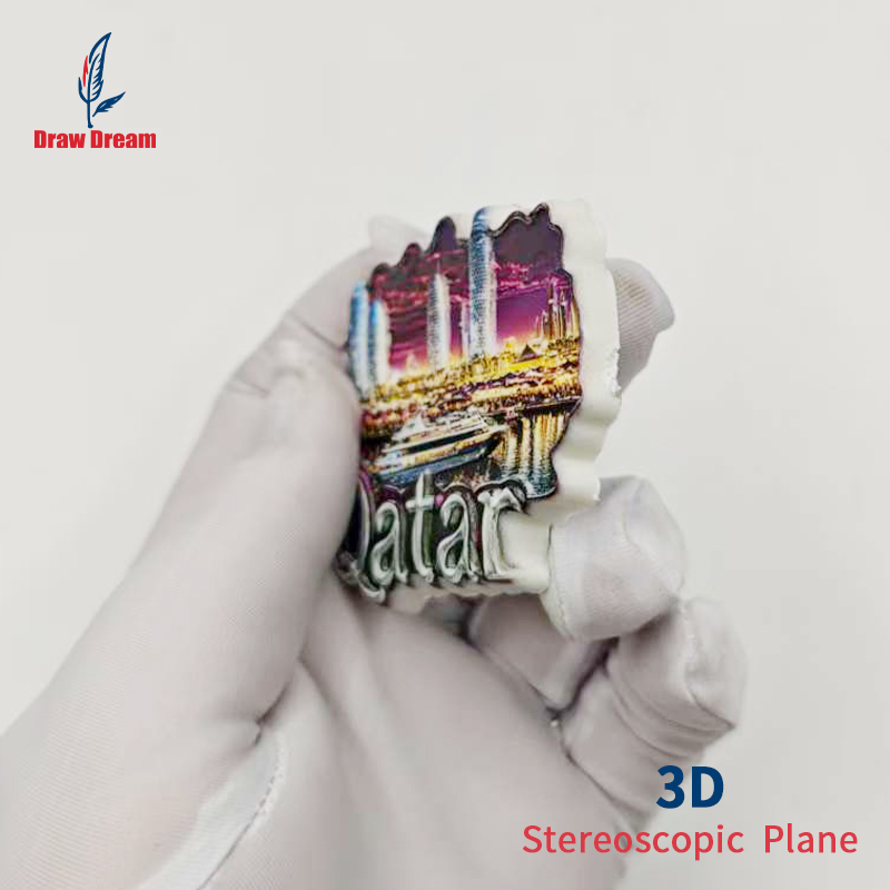 Aimant de réfrigérateur 3D du  - Home Office Qatar Travel avis et prix