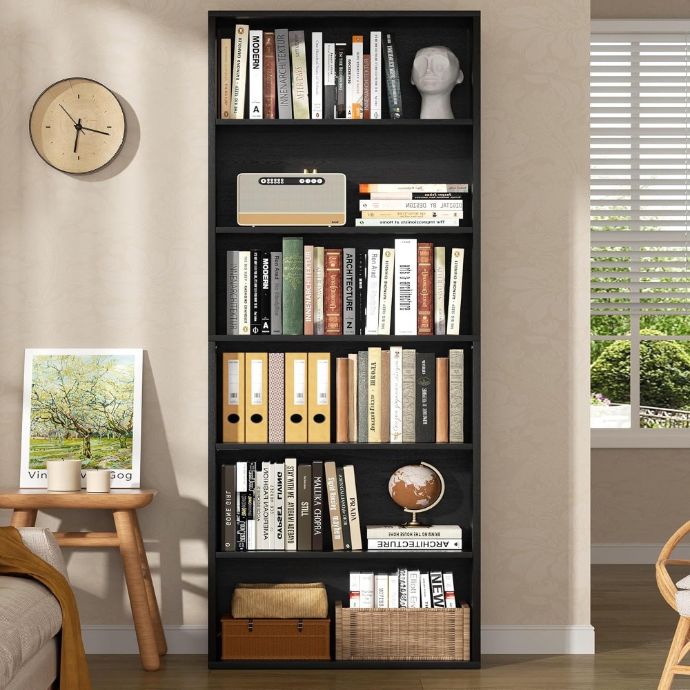 Bibliothèque ouverte à 6 nivea - Home Office In Living Room avis et prix