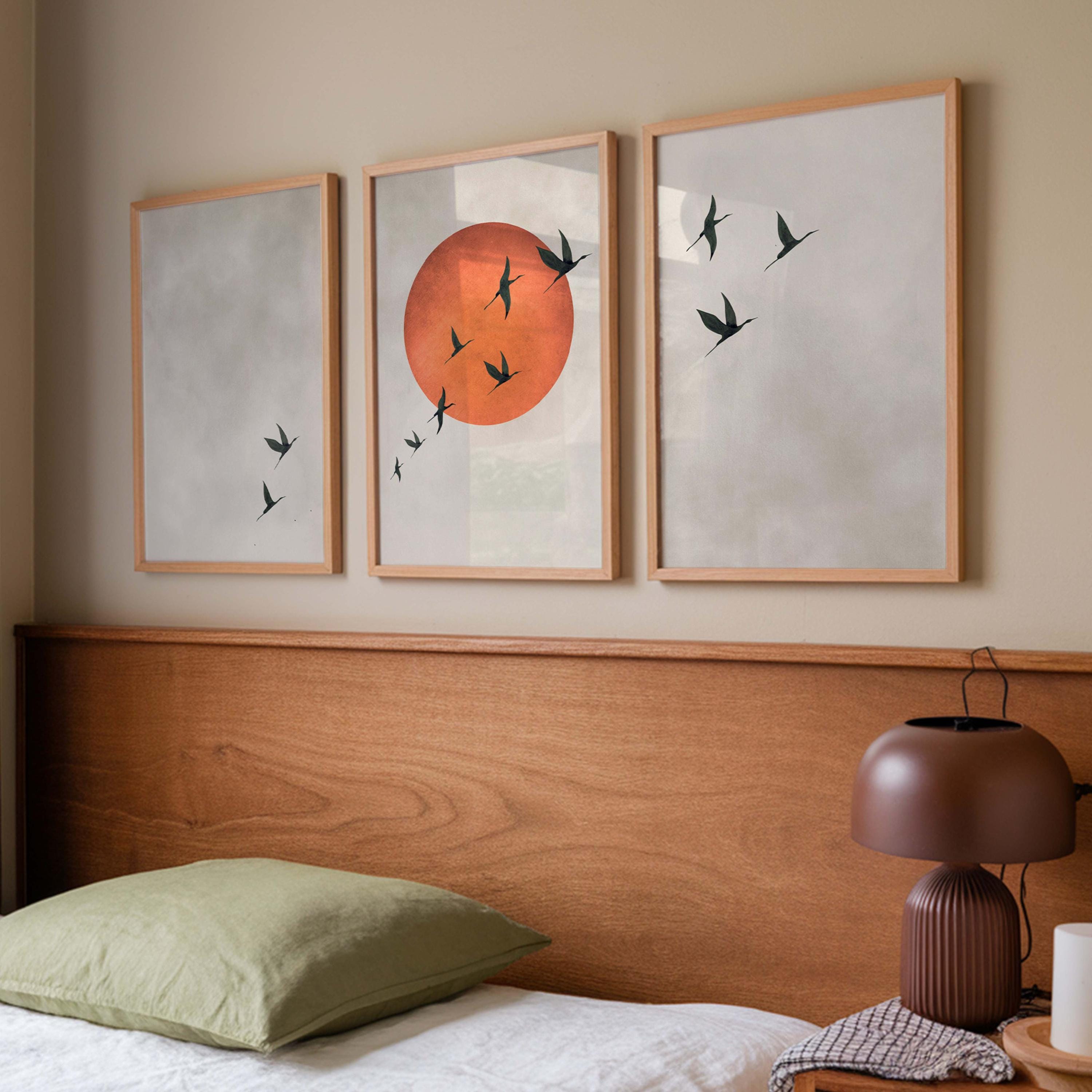 Ensemble de 3 affiches murales - Home Office Japandi avis et prix