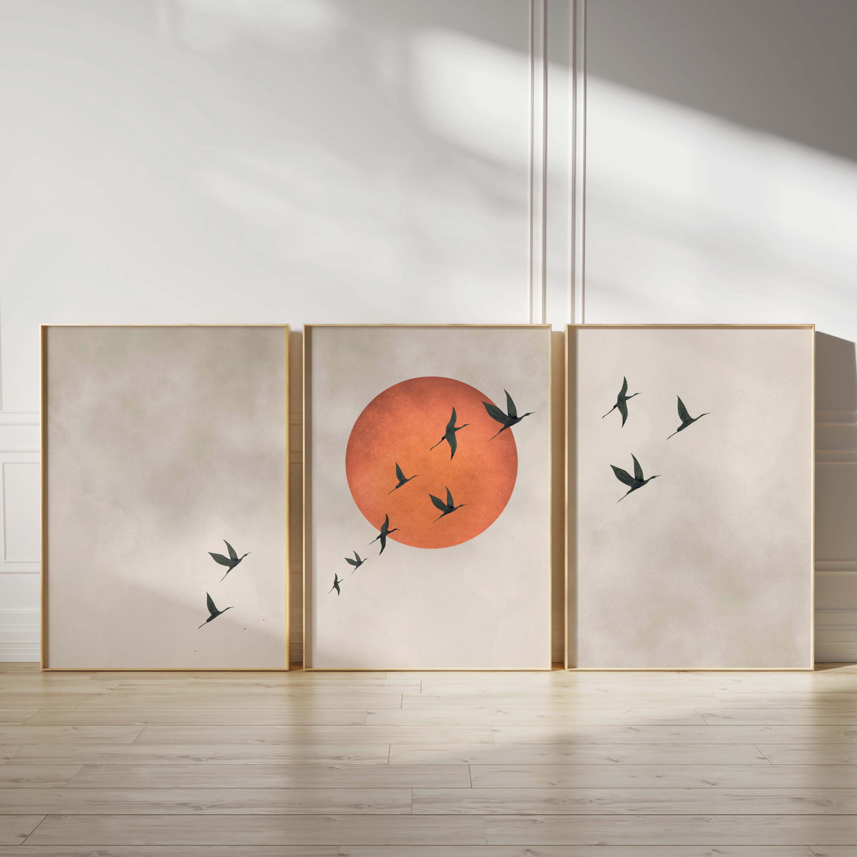Ensemble de 3 affiches murales - Home Office Japandi avis et prix