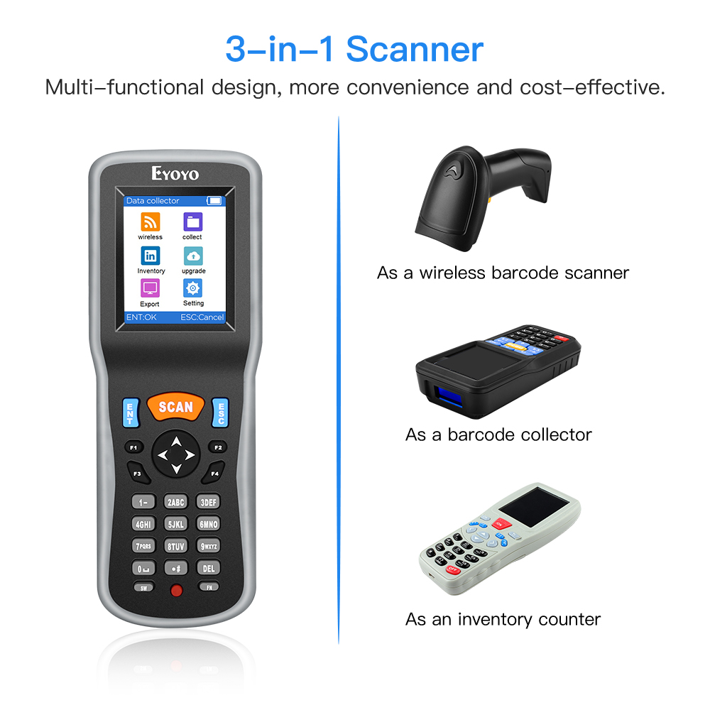 Eyoyo 1D Scanner de codes à ba - Document Scanner Portable avis et prix