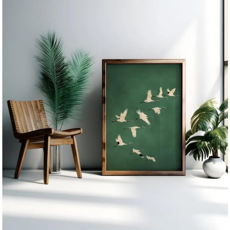 1 pièce Impression sur toile J - Home Office Japandi avis et prix