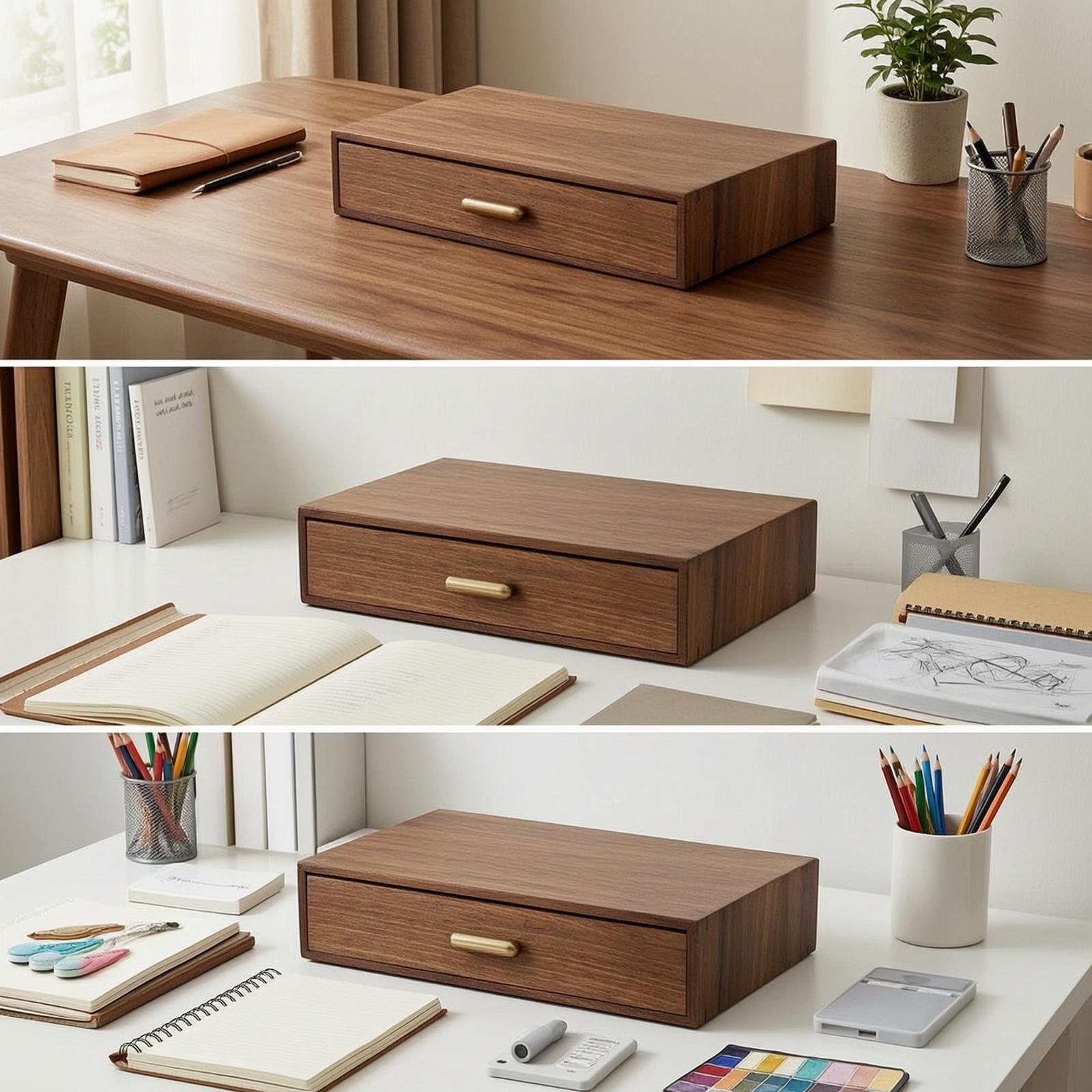Tiroir de rangement de bureau  - Home Office Desk With Drawers avis et prix