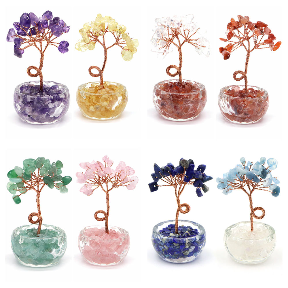 Arbre porte-bonheur en cristal - Home Office In Living Room avis et prix