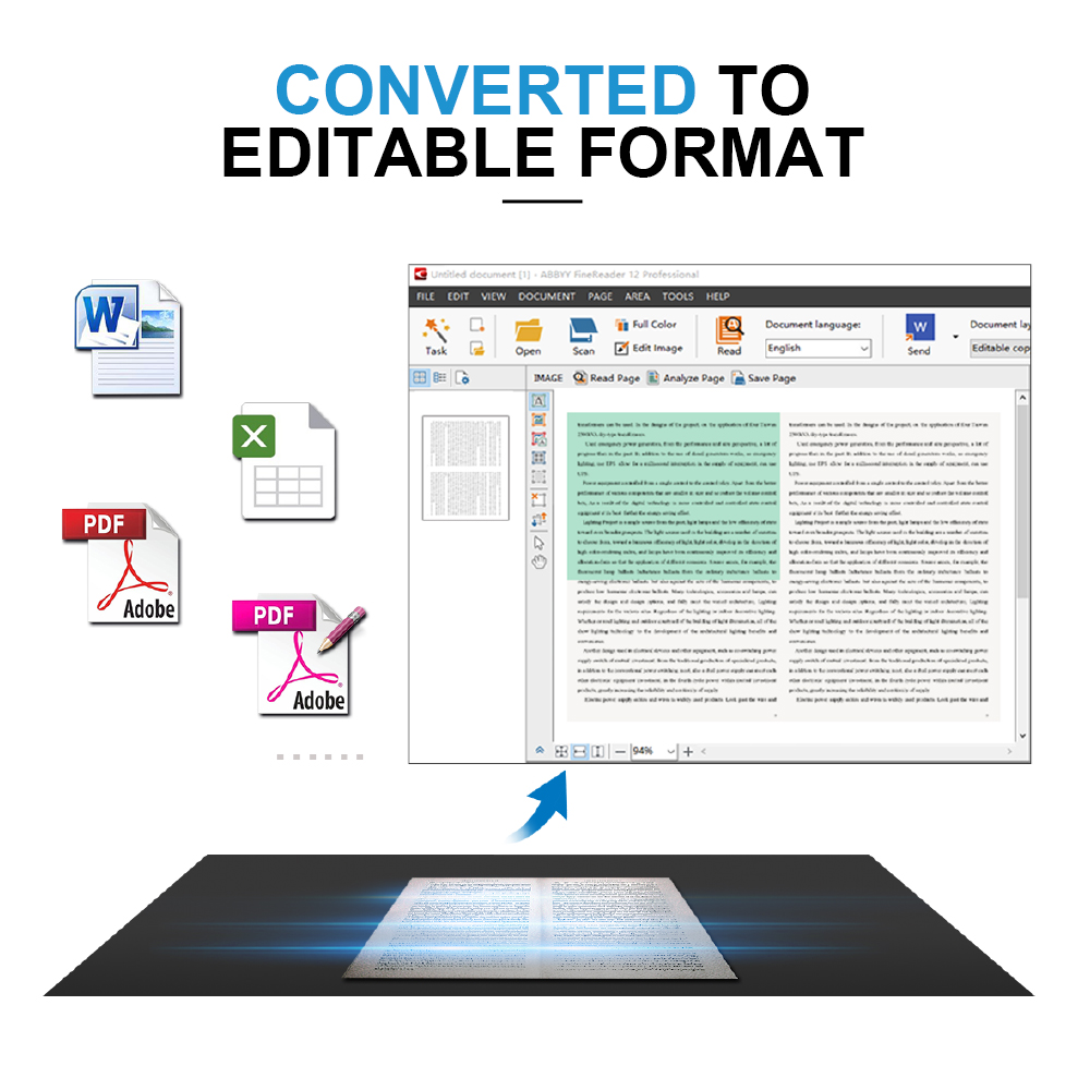 JOYUSING L14 14MP HD scanner d - Document Scanner Portable avis et prix