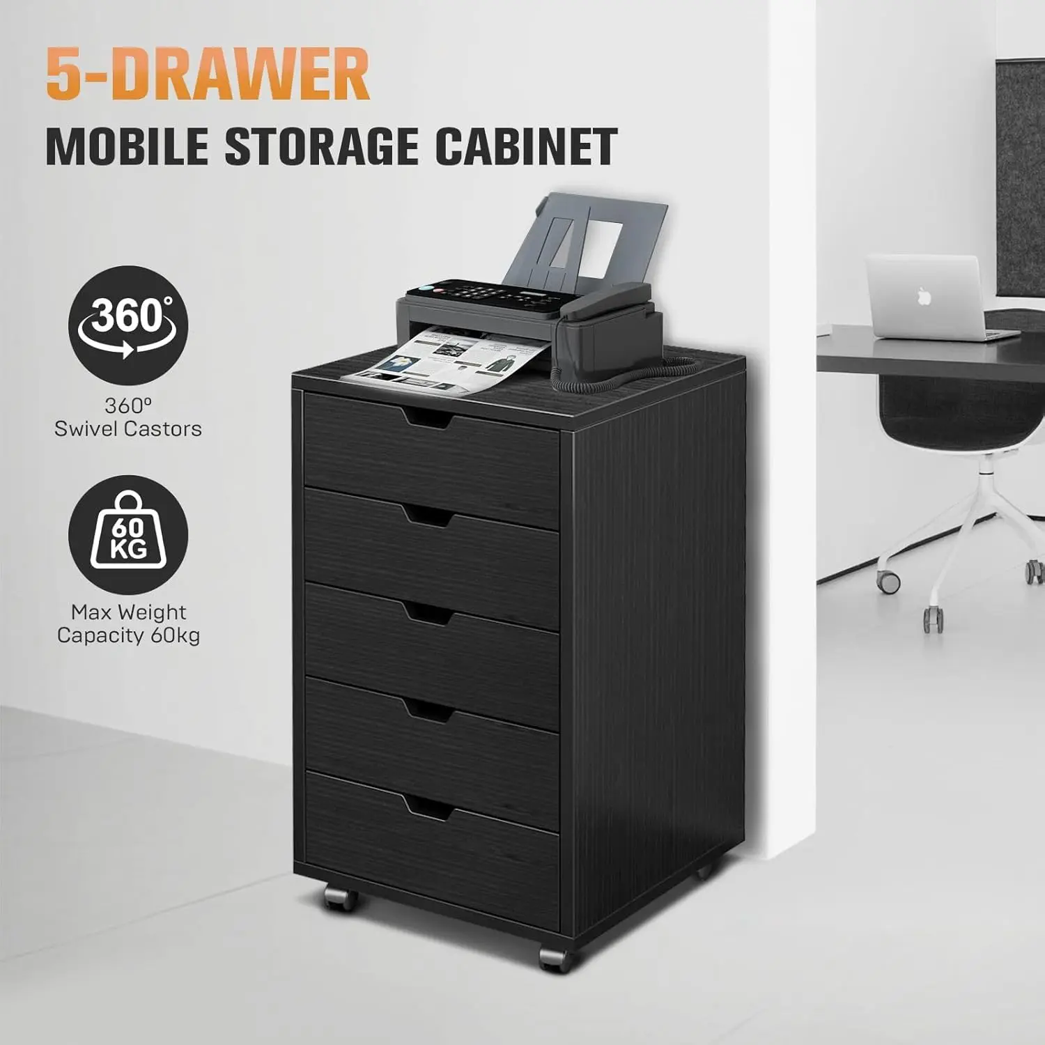 Classeur à 5 tiroirs, organisa - Home Office Printer avis et prix