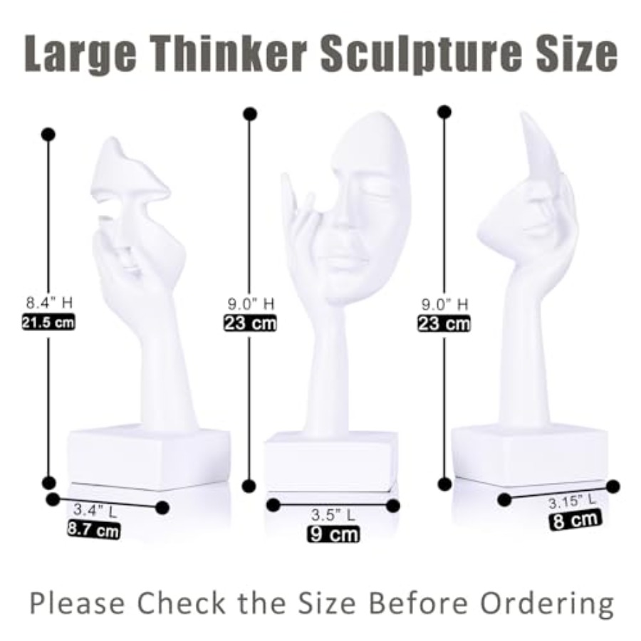 Ensemble de grandes statues Th - Home Office In Living Room avis et prix