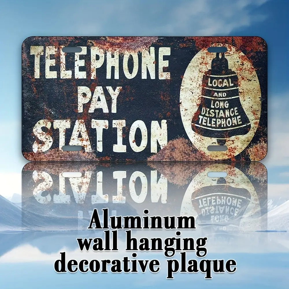 Plaque en métal vintage durabl - Home Office Pay avis et prix