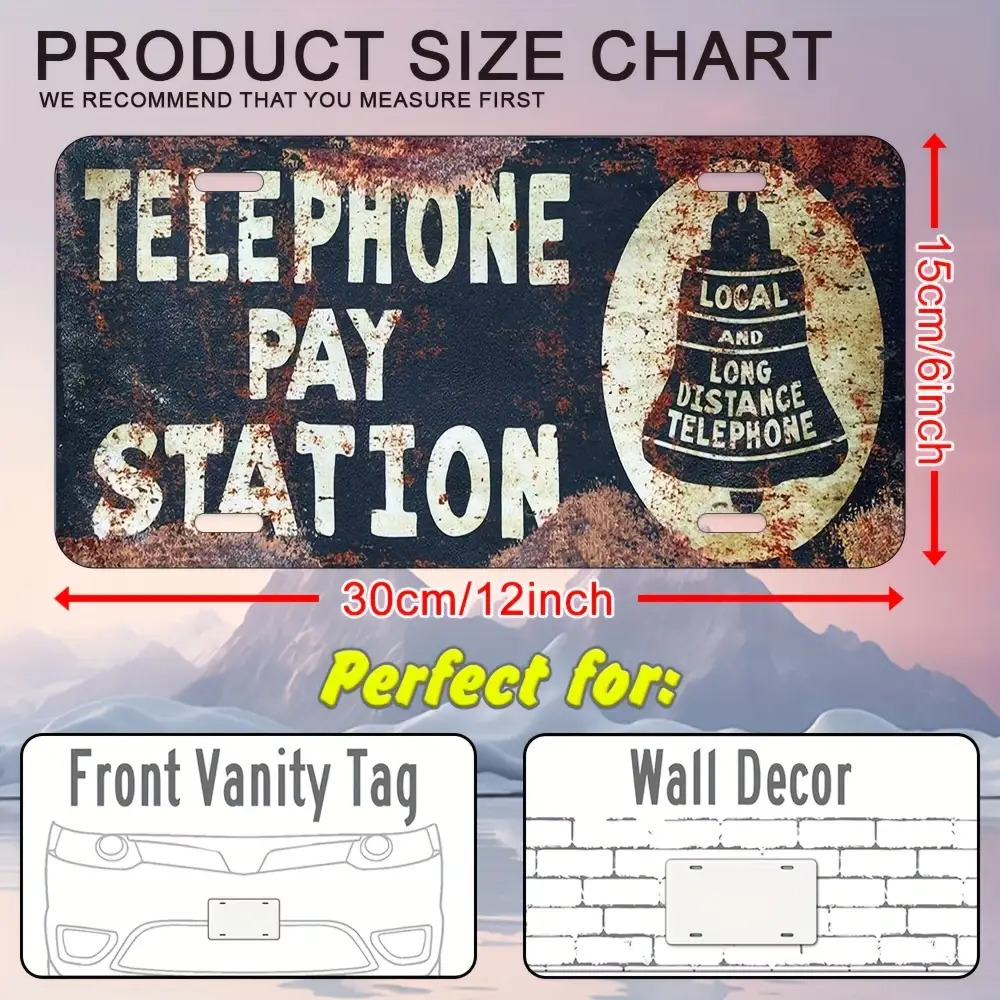 Plaque en métal vintage durabl - Home Office Pay avis et prix