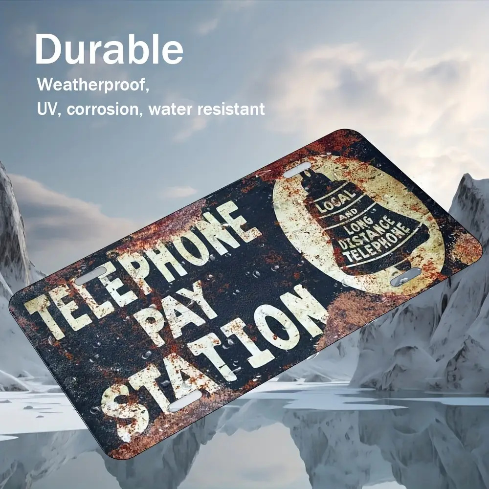 Plaque en métal vintage durabl - Home Office Pay avis et prix