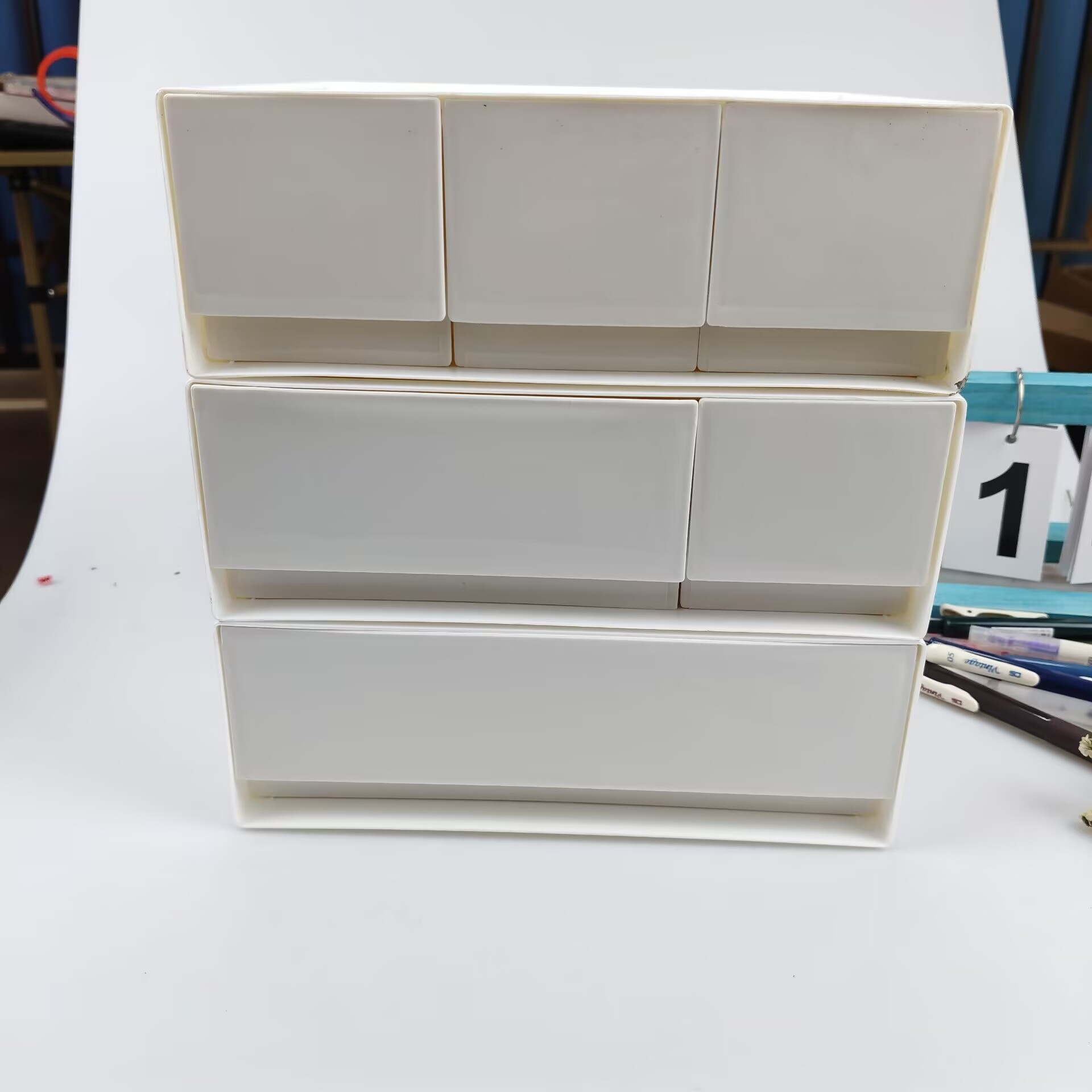 Boîte de rangement de bureau,  - Home Office Desk With Drawers avis et prix