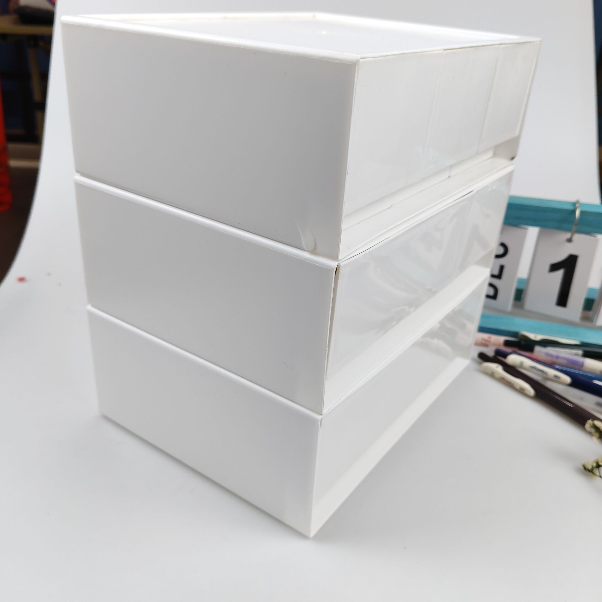 Boîte de rangement de bureau,  - Home Office Desk With Drawers avis et prix
