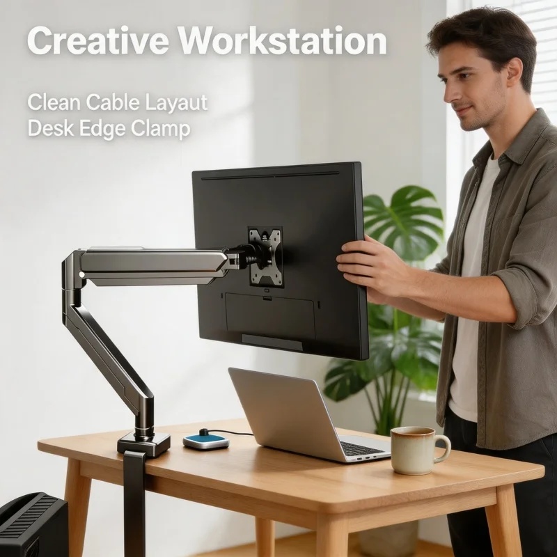 Support de montage pour monite - Monitor Arm Dual avis et prix