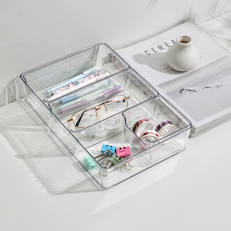Boîte de rangement pour cosmét - Home Office Desk With Drawers avis et prix