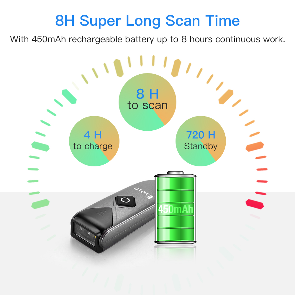 Eyoyo 2-Pack Scanner de codes  - Document Scanner Portable avis et prix