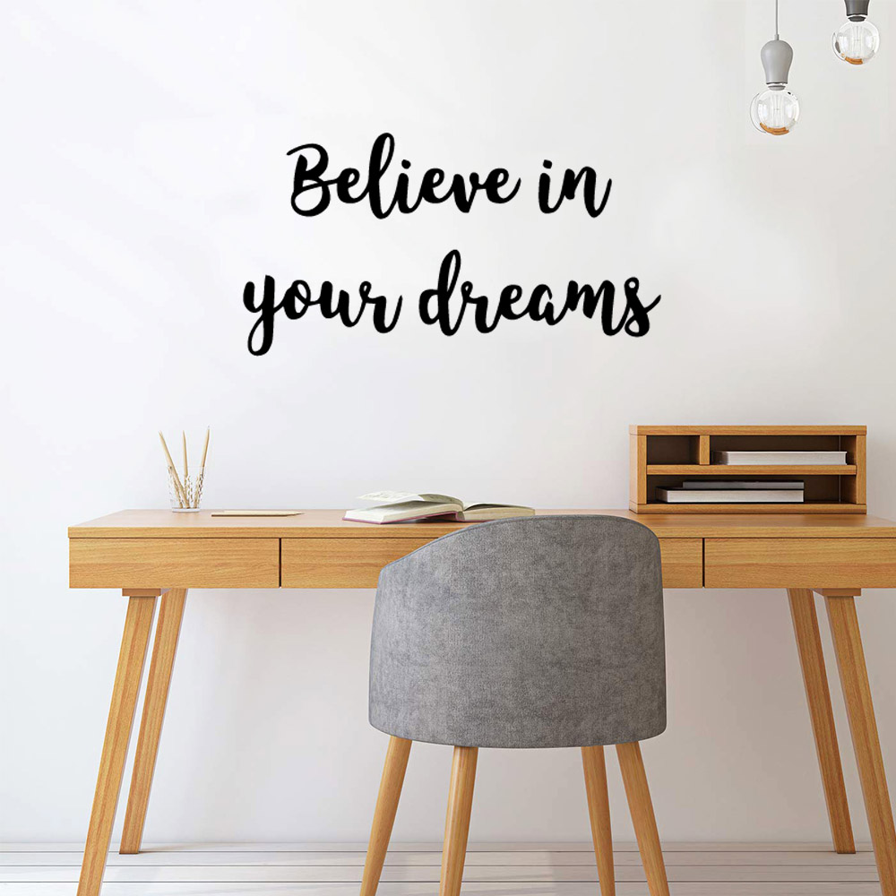 1 pc bricolage simple phrase a - Home Office Quotes avis et prix