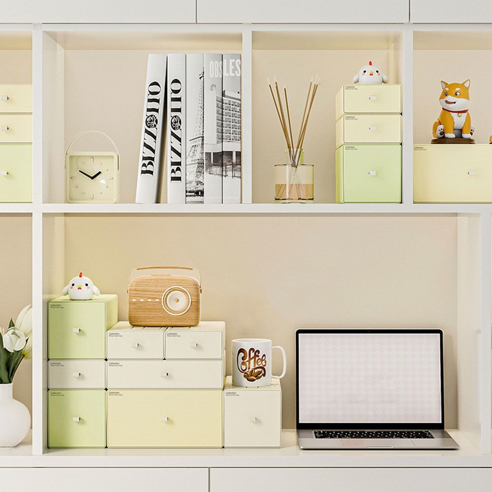 Boîte de rangement empilable e - Home Office Desk With Drawers avis et prix