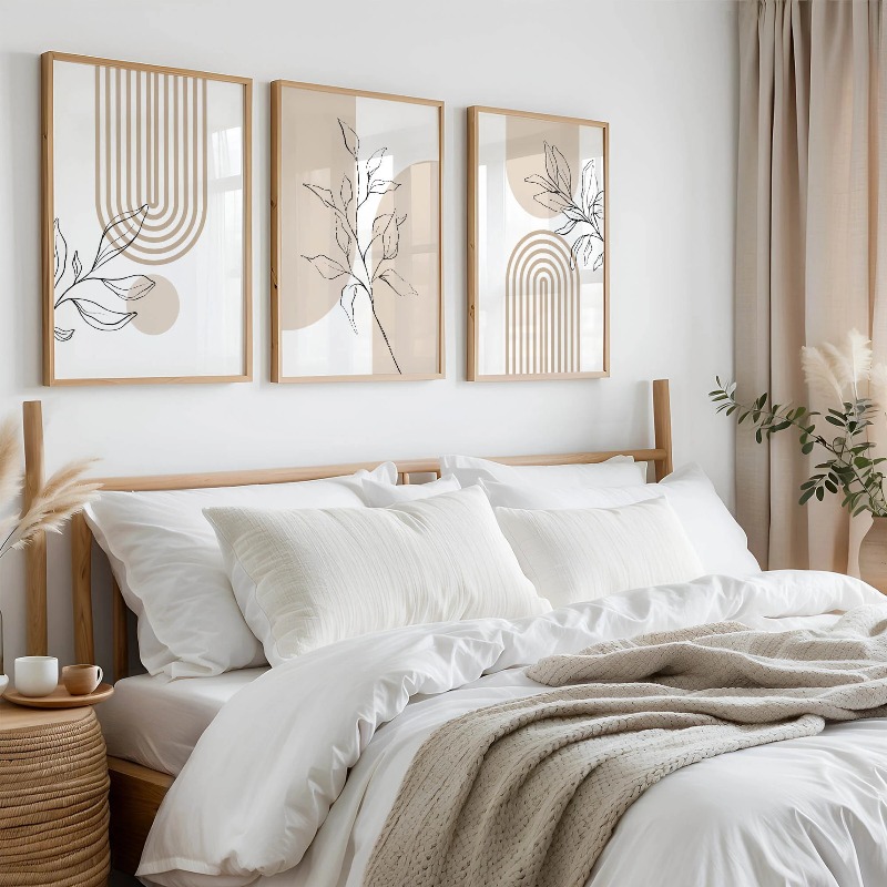 Affiches murales neutres pour  - Home Office Japandi avis et prix