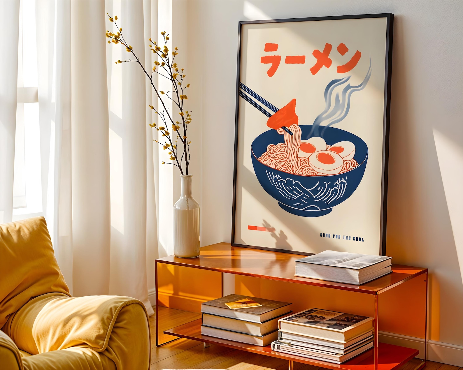 Impressions sur toile de ramen - Home Office Japandi avis et prix