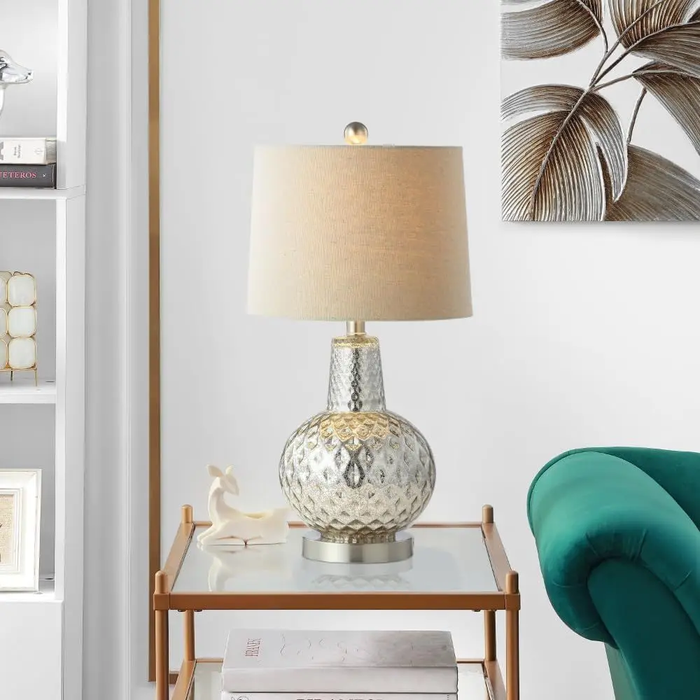 Lampe de table LED argentée/iv - Home Office In Living Room avis et prix
